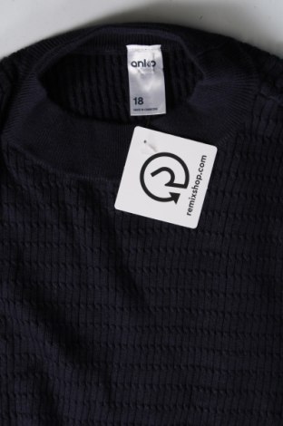 Дамски пуловер Anko, Размер XL, Цвят Син, Цена 13,92 лв.