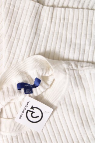 Γυναικείο πουλόβερ Apt.9, Μέγεθος L, Χρώμα Λευκό, Τιμή 3,95 €