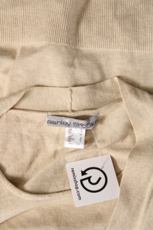 Дамски пуловер Ashley Brooke, Размер M, Цвят Бежов, Цена 11,31 лв.