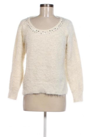 Γυναικείο πουλόβερ Ashley Brooke, Μέγεθος M, Χρώμα Λευκό, Τιμή 6,46 €