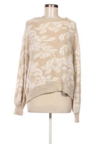 Дамски пуловер Atmos Fashion, Размер M, Цвят Бежов, Цена 5,25 лв.