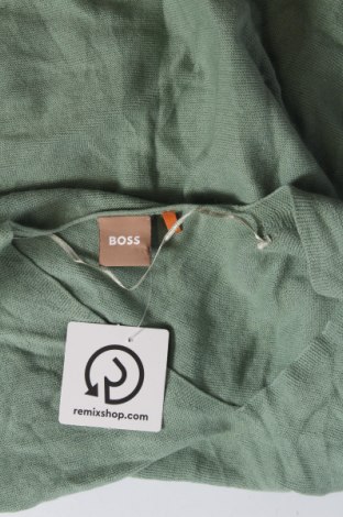 Дамски пуловер BOSS, Размер S, Цвят Зелен, Цена 164,00 лв.