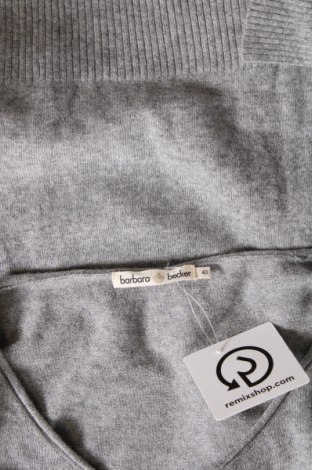 Дамски пуловер Barbara Becker, Размер M, Цвят Сив, Цена 10,14 лв.