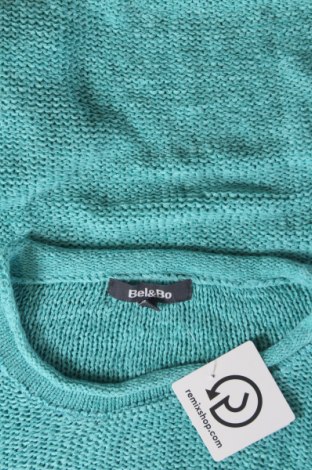 Дамски пуловер Bel&Bo, Размер S, Цвят Син, Цена 29,00 лв.