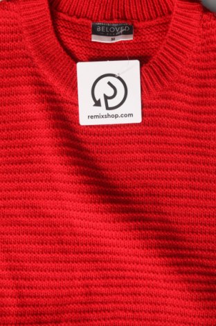 Γυναικείο πουλόβερ Beloved, Μέγεθος M, Χρώμα Κόκκινο, Τιμή 4,66 €