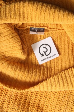 Γυναικείο πουλόβερ Beloved, Μέγεθος XL, Χρώμα Κίτρινο, Τιμή 8,61 €