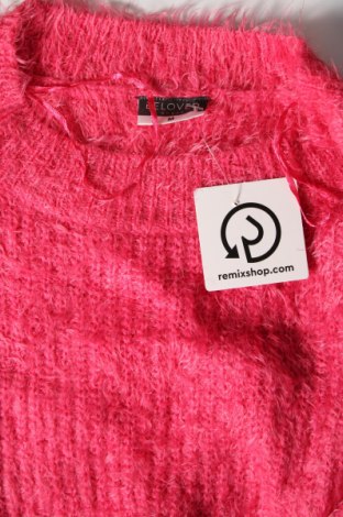 Дамски пуловер Beloved, Размер M, Цвят Розов, Цена 29,94 лв.