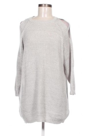 Γυναικείο πουλόβερ Bershka, Μέγεθος M, Χρώμα Γκρί, Τιμή 8,97 €