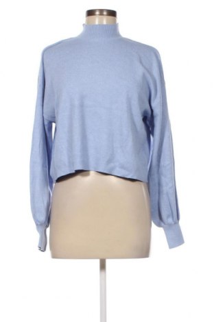 Дамски пуловер Bershka, Размер M, Цвят Син, Цена 7,25 лв.