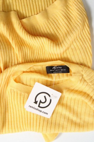 Γυναικείο πουλόβερ Bershka, Μέγεθος XS, Χρώμα Κίτρινο, Τιμή 3,71 €