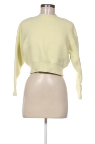 Дамски пуловер Bershka, Размер S, Цвят Жълт, Цена 7,25 лв.