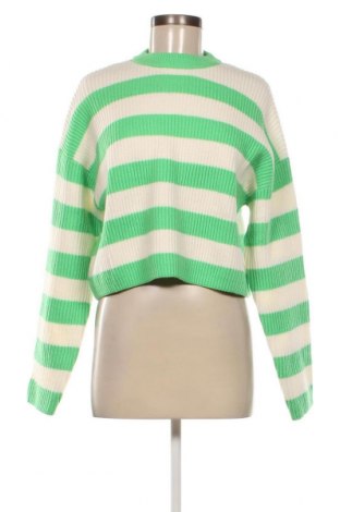 Дамски пуловер Bershka, Размер S, Цвят Многоцветен, Цена 17,02 лв.