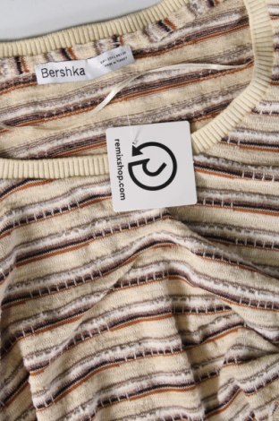 Дамски пуловер Bershka, Размер L, Цвят Многоцветен, Цена 6,90 лв.