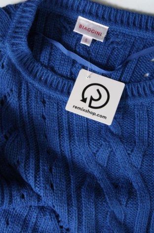 Дамски пуловер Biaggini, Размер S, Цвят Син, Цена 13,05 лв.