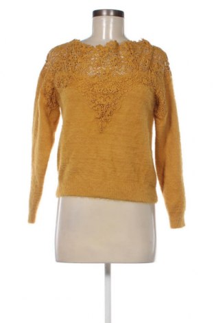 Дамски пуловер Bisou Bisou, Размер M, Цвят Жълт, Цена 5,25 лв.