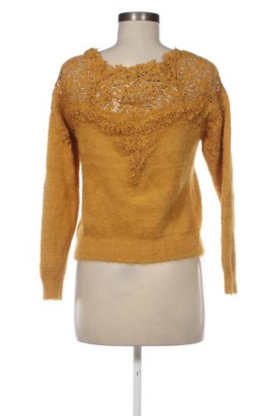 Дамски пуловер Bisou Bisou, Размер M, Цвят Жълт, Цена 5,25 лв.