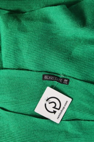 Γυναικείο πουλόβερ Blind Date, Μέγεθος XL, Χρώμα Πράσινο, Τιμή 8,97 €