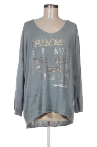 Γυναικείο πουλόβερ Blind Date, Μέγεθος L, Χρώμα Μπλέ, Τιμή 2,87 €
