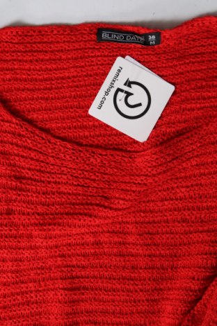 Γυναικείο πουλόβερ Blind Date, Μέγεθος M, Χρώμα Κόκκινο, Τιμή 17,94 €