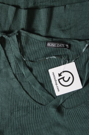 Γυναικείο πουλόβερ Blind Date, Μέγεθος M, Χρώμα Πράσινο, Τιμή 3,59 €