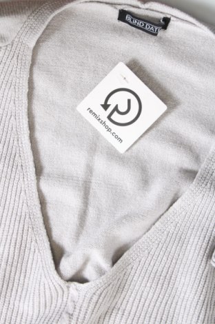 Γυναικείο πουλόβερ Blind Date, Μέγεθος S, Χρώμα Γκρί, Τιμή 8,07 €