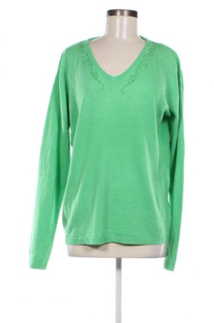Γυναικείο πουλόβερ Blue Seven, Μέγεθος XL, Χρώμα Πράσινο, Τιμή 12,34 €