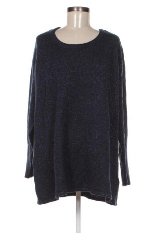 Γυναικείο πουλόβερ Bpc Bonprix Collection, Μέγεθος XXL, Χρώμα Μπλέ, Τιμή 3,59 €