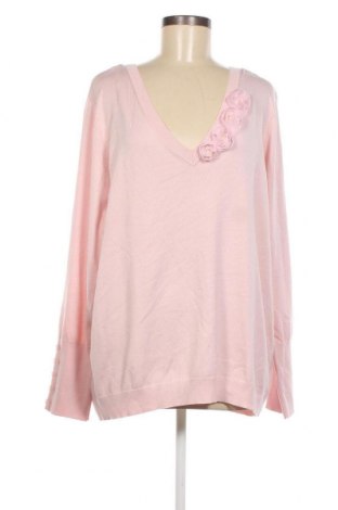 Γυναικείο πουλόβερ Bpc Bonprix Collection, Μέγεθος 3XL, Χρώμα Ρόζ , Τιμή 17,94 €