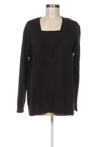 Дамски пуловер Bpc Bonprix Collection, Размер XXL, Цвят Черен, Цена 16,53 лв.