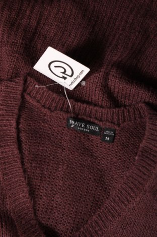 Дамски пуловер Brave Soul, Размер M, Цвят Кафяв, Цена 8,40 лв.