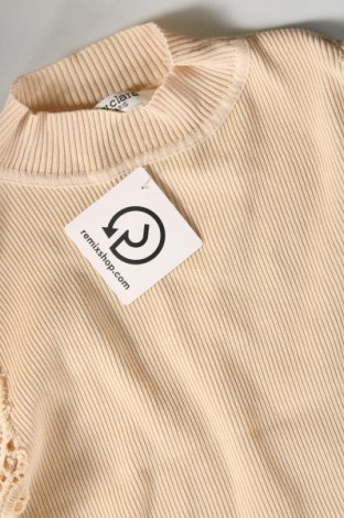 Дамски пуловер By Clara, Размер S, Цвят Екрю, Цена 4,35 лв.