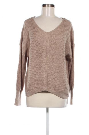 Γυναικείο πουλόβερ C&A, Μέγεθος L, Χρώμα  Μπέζ, Τιμή 8,07 €