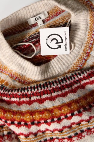 Дамски пуловер C&A, Размер M, Цвят Многоцветен, Цена 7,54 лв.