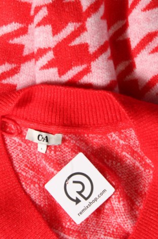 Damenpullover C&A, Größe L, Farbe Rot, Preis 5,99 €