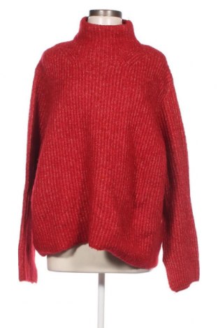 Дамски пуловер C&A, Размер XL, Цвят Червен, Цена 15,66 лв.