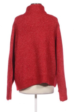 Дамски пуловер C&A, Размер XL, Цвят Червен, Цена 13,92 лв.