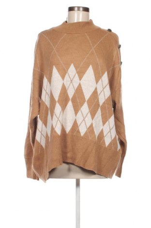 Дамски пуловер C&A, Размер XL, Цвят Бежов, Цена 14,79 лв.
