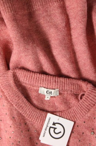 Дамски пуловер C&A, Размер M, Цвят Розов, Цена 6,67 лв.