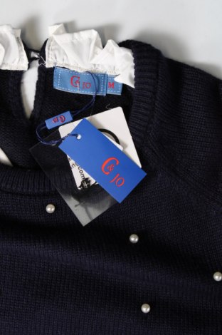 Γυναικείο πουλόβερ C&Jo, Μέγεθος M, Χρώμα Μπλέ, Τιμή 72,16 €