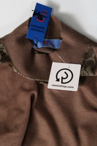 Γυναικείο πουλόβερ C&Jo, Μέγεθος S, Χρώμα Καφέ, Τιμή 72,16 €