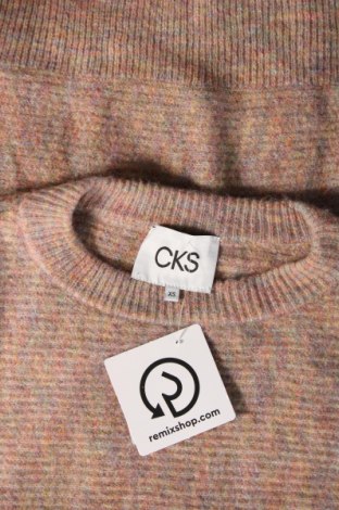 Дамски пуловер CKS, Размер XS, Цвят Многоцветен, Цена 25,44 лв.
