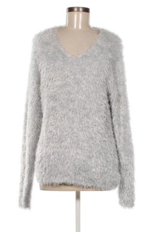 Дамски пуловер Canda, Размер M, Цвят Сребрист, Цена 13,05 лв.