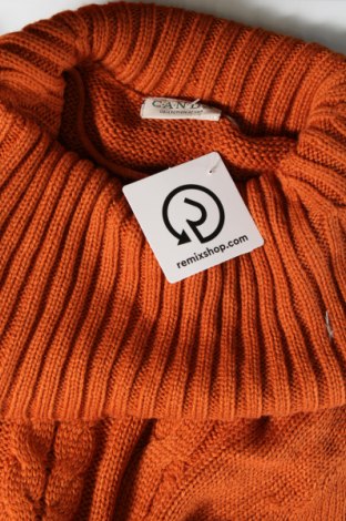 Γυναικείο πουλόβερ Canda, Μέγεθος L, Χρώμα Πορτοκαλί, Τιμή 5,56 €