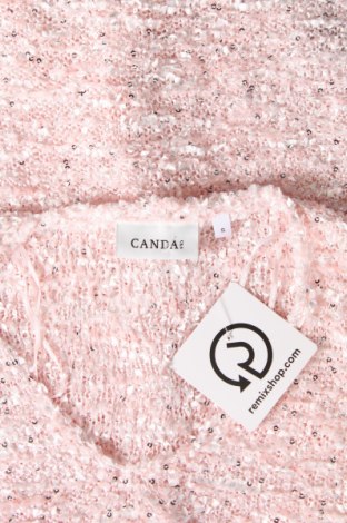 Дамски пуловер Canda, Размер S, Цвят Розов, Цена 4,64 лв.