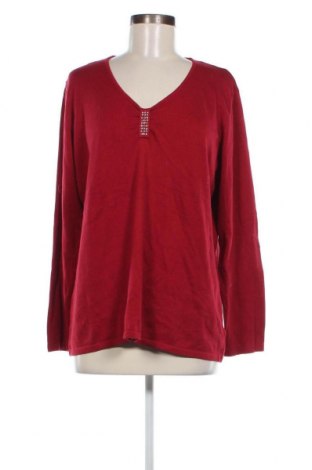 Дамски пуловер Canda, Размер XL, Цвят Червен, Цена 13,92 лв.