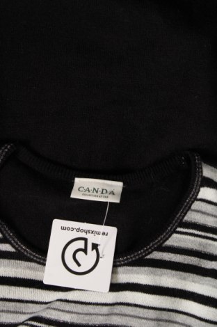 Дамски пуловер Canda, Размер M, Цвят Черен, Цена 10,44 лв.