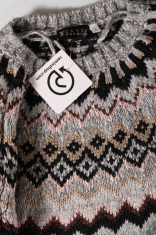Γυναικείο πουλόβερ Canda, Μέγεθος S, Χρώμα Γκρί, Τιμή 6,64 €