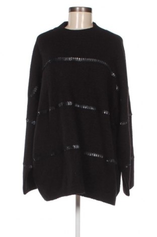 Γυναικείο πουλόβερ Canda, Μέγεθος XXL, Χρώμα Μαύρο, Τιμή 7,18 €