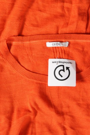 Дамски пуловер Cecil, Размер L, Цвят Оранжев, Цена 5,25 лв.