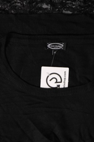 Дамски пуловер Cecilia Classics, Размер M, Цвят Черен, Цена 9,86 лв.
